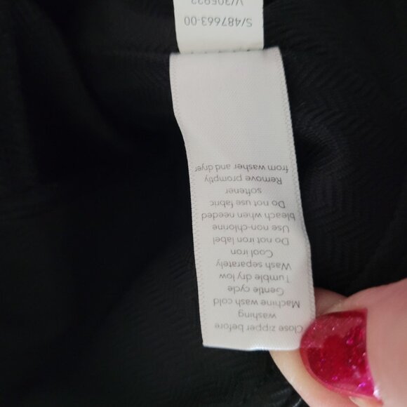 Athleta Delancey Herringbone Tight High-Waisted Leggings Size XSP Black Pockets - Picture 8 of 8